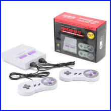 Consola de videojuegos multijugador clásica y divertida para TV doméstica con múltiples juegos prácticos.