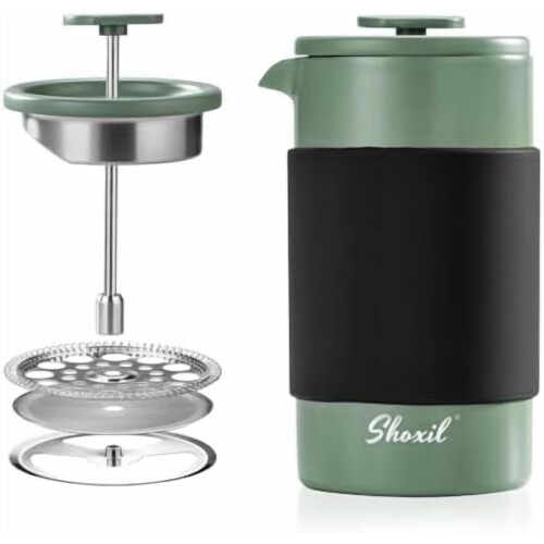 Cafetière à piston en acier inoxydable 350 ml