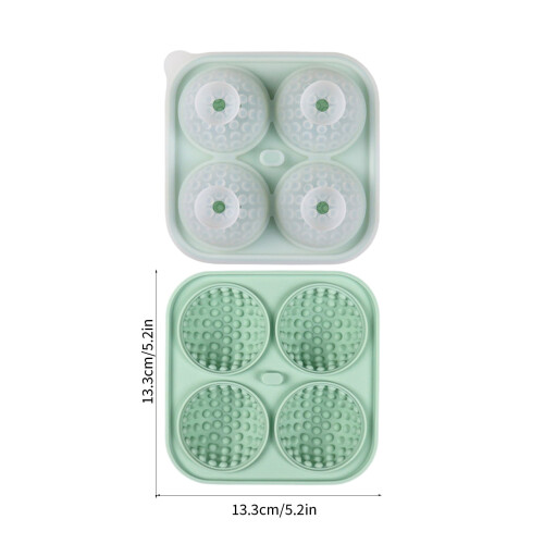 Machine à glaçons en forme de boule de golf – Cocktail au whisky en silicone 2
