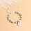 Βραχιόλι πρότασης γάμου για κορίτσι με λουλούδια, ευχαριστούμε που είστε τα δώρα 7