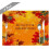 Sets de table en lin à motif feuilles d'automne (lot de 4) 3