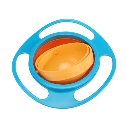 Magic Bowl, Γυροσκόπιο 360 μοιρών με περιστροφή, ανθεκτικό στις διαρροές και καπάκι για 1