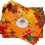 Sets de table en lin à motif feuilles d'automne (lot de 4) 4