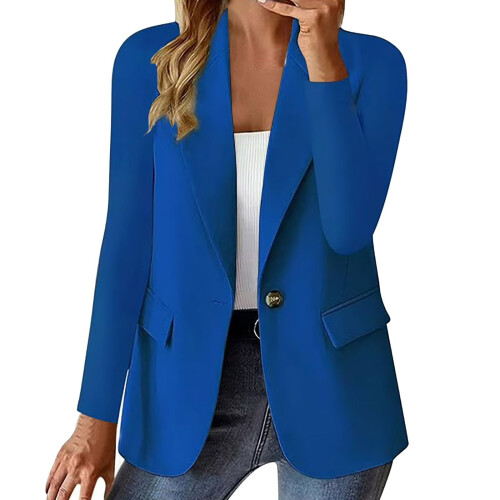 Γυναικεία Σακάκια Bwdbhd για Δουλειά, Casual, Γυναικεία Σακάκια με Κοστούμι και Κρεπ, με 1