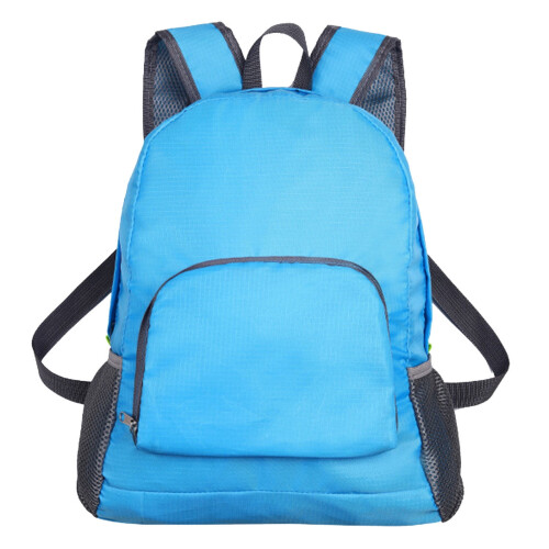 Zaino pieghevole per studenti, colore fluorescente, minimalismo 1