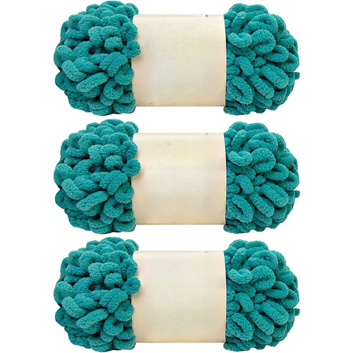 Νήμα Loop 100g, 100% πολυεστερικό φουσκωτό νήμα σενίλ για χειροποίητη ύφανση και