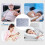 Protège-matelas imperméable et lavable 150 x 100 cm 5