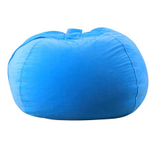 16 Inch Stuffed Animal Storage Bean Bag Chairs for Kids, Stuff and Sit Storage Bean Bag Cover for Organizing Boys and Girls Plush Toy Gift for Kids
