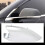 Compatível com Tesla Model 3 2017-2022 - Suporte Inferior da Capa do Espelho Retrovisor Lateral Esquerdo (Novo) 5
