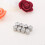 Wheel Nut Caps Silver for Motorcycle Tire Maintenance 20Pcs 5