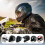 Motorcykelhjelm Bluetooth-headset med HiFi-lyd, støj 5
