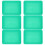 Plateau de jeu sensoriel 6 pièces pour ranger puzzles, de forme rectangulaire et en polypropylène (PP). 8
