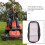 Tractorstoelhoes van katoen en polyester, 1 stuk. 2