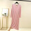 Camicie da notte da donna, maniche a 3/4, scollo a V, lunghe, casual, comode, da notte 1