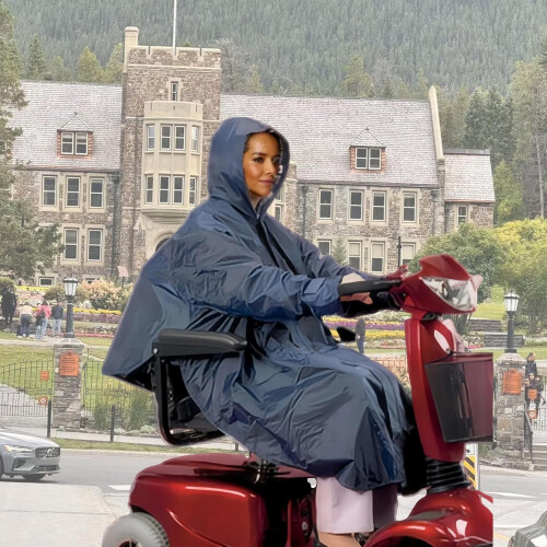 Rain Cover for Mobility Scooter with Sleeves Extra Large 1