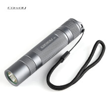 LED-Taschenlampe, 5000 K, 4 Temperaturstufen, kompatibel mit 18650-Akku