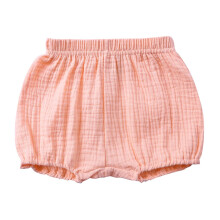 Bloomersy dla niemowląt, dziewczynek, chłopców, noworodków, małych dzieci, unisex, bawełniane, lniane, szorty, jednolity kolor, śliczne spodnie