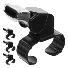 Silbatos portátiles de doble sonido sin marca, 4 unidades, para entrenadores y árbitros de deportes: baloncesto, fútbol, voleibol. Fuertes y