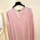 Camicie da notte da donna, maniche a 3/4, scollo a V, lunghe, casual, comode, da notte 4