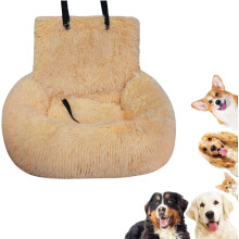 Luxurious Car Bed Travel Safety Kit, Ultra Soft Orthopedic Dog Bed – Compatible with Sedan, SUV, Truck; for Small to Large Pets