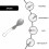 Πτυσσόμενο πιρούνι Spork1Pack από τιτάνιο, κιτ για κάμπινγκ, καθημερινή χρήση γευμάτων 3
