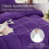 Ensemble de couette Queen 7 pièces en microfibre, alternative au duvet 2
