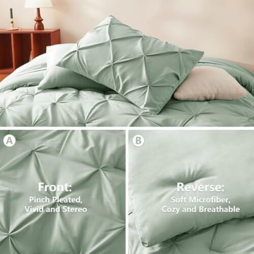 Set de pilotă Queen Sage Green, 7 piese 2