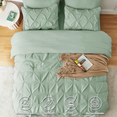 Set de pilotă Queen Sage Green, 7 piese 1