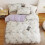 Parure de lit 3 pièces à motif floral, format King – 100 % coton 2