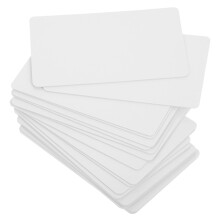 20 buc card de credit din PVC gol, carduri de identitate din plastic alb, cărți de vizită imprimabile față-verso, pentru fotografii, imprimante