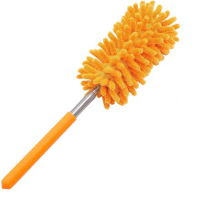 Plumeau chenille, jusqu'à 76 cm - Mini-plume extensible et flexible lavable pour nettoyer ventilateurs de plafond, hauts plafonds, stores, meubles,