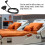 Electric Sofa Bed Recliner Switch Black ABS 6