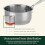 Casserole en acier inoxydable de 1,5 L avec couvercle 2