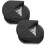FRCOLOR Eckenrunderstanze, Edelstahlform, Schwarz 7