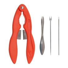 Ensemble d'outils pour manger des crabes en acier inoxydable à moins de 5 $ – Multifonctionnel, ergonomique, portable et détachable ; compatible