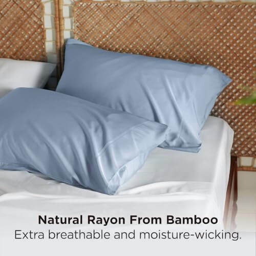 Örngott i bambu rayon, king size, 2-pack 2