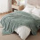 Couverture en flanelle rayée 84 x 90 pouces 5