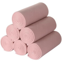 Pături din fleece polar, pachet de 6, 50x60 in