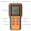 Digital Manometer for Pressure Measurement, Adjustable Indoor Temperature, LCD Display 5
