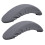 Housse d'accoudoir pour bureau gaming gris 1