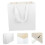 Boîtes à bonbons en papier blanc, lot de 3 4