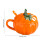 Græskar Keramikkrus Orange med Låg 3