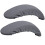 Housse d'accoudoir pour bureau gaming gris 4