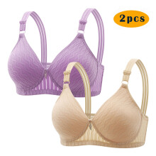 Sutiene pentru femei Bras2PC brodate lucioase, confortabile, respirabile, lenjerie intimă, fără rame, sutiene de zi cu zi, mărimi S-3XL