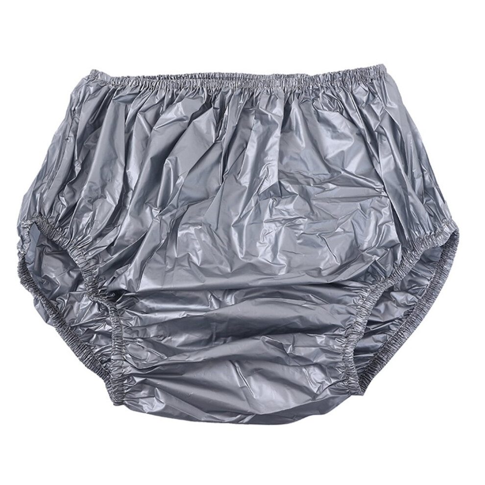 Leakproof Plastic Pants Diaper Cover Incontinence Protective Underwear Briefs