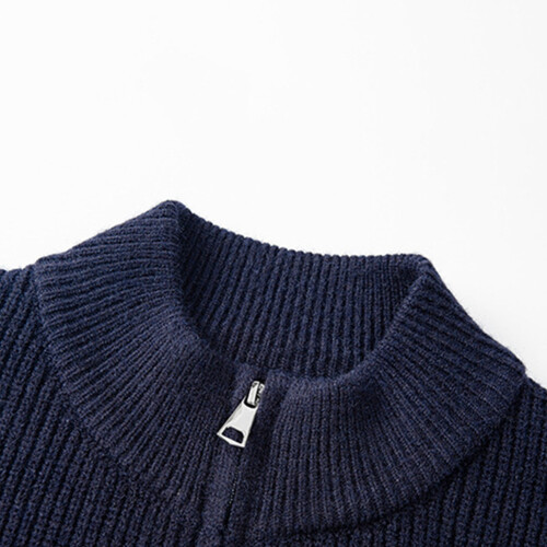 Pull de Noël pour homme, cardigan rayé décontracté en maille 2