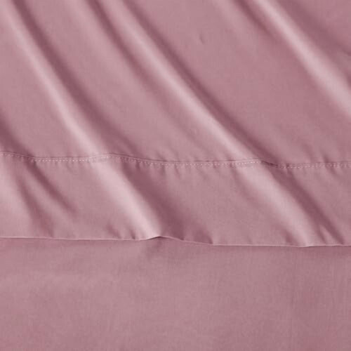 Σετ σεντονιών Basics Lightweight Microfiber 3 τεμαχίων, ροζ, μονόχρωμο, Twin XL 2
