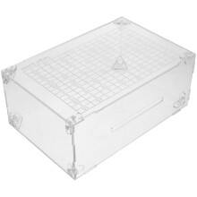 Transparante spaarpot, geldcontainer, spaarpot, acryl stembus, bureau kinderspeelgoed