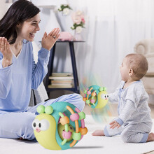 Toys for Kids! Baby Rattles 0-6 Months, Soothing Early Educational Baby Toys, Boil-Safe Soft Rubber Toddler Toys Hand Rattles for Babies 0-6 Months