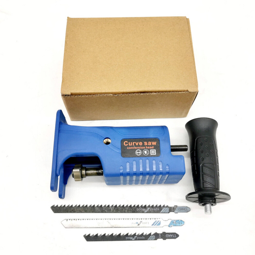 Reciprocating Saw Reciprocating Saw Jig Saw Power Cutter Jigsaw Tool Curve Cutting Blue 9496895929181
